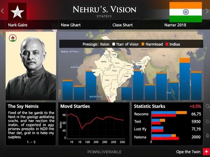 Nehru S Vision download statistics graph in India
